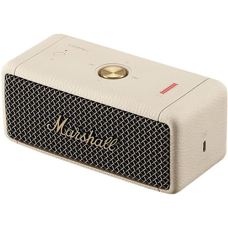 Marshall emberton Ⅱ CREAM Caixa de som Speaker Portatil Marshall Emberton II - Creme
